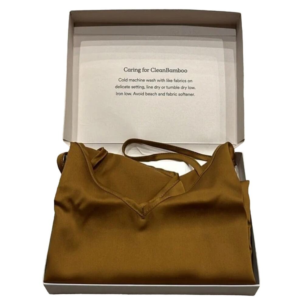 Ettitude Sateen Camisole (Chamomile) Medium - Picture 6 of 7